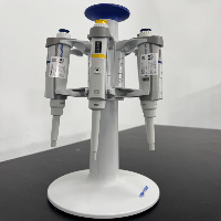 Eppendorf Research Plus Single Channel Pipettes and Stand image 1